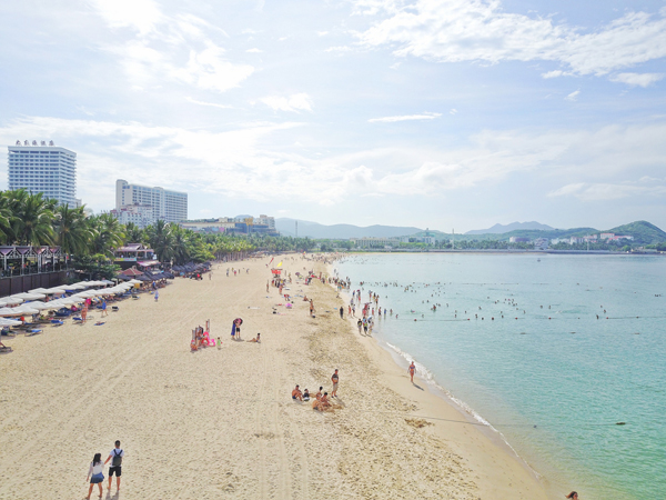 海南三亞大東海海濱浴場(chǎng)002